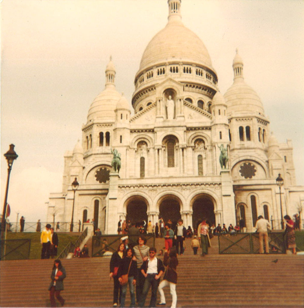 Gita a Parigi Classe V B 1981