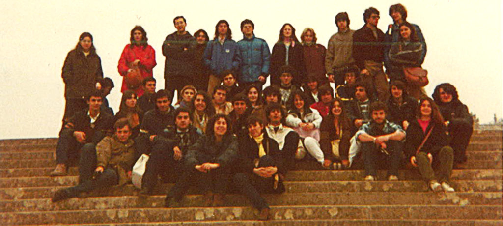 Gita a Parigi Classe V B 1981